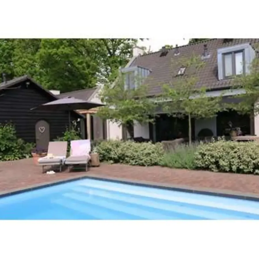 PimXL Luxe 6-ribs Parasol - Ø300cm - Antraciet