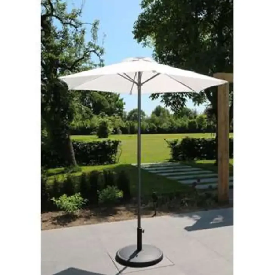 PimXL Parasol - Ø200cm - Wit
