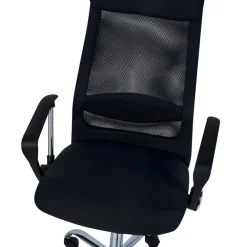 Beliani PIONEER II - Bureaustoel - Zwart - Polyester