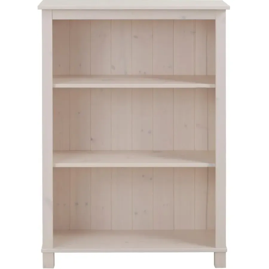 Loft24 Pivo - Boekenkast met 2 planken in wit grenen