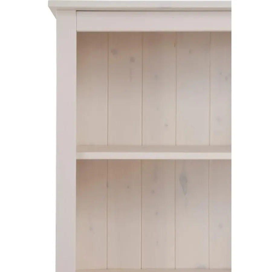 Loft24 Pivo - Boekenkast met 2 planken in wit grenen