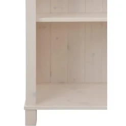 Loft24 Pivo - Boekenkast met 2 planken in wit grenen