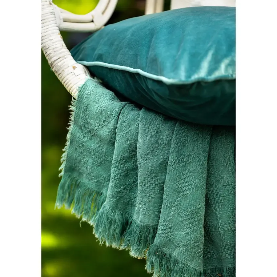 Plaids-Sierkussen.nl Plaid Belle - Sagebrush Green - 130x180 cm