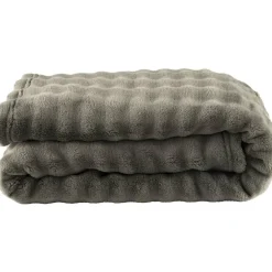 Leen Bakker Plaid Brylin - groen - 130x170 cm