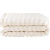 Leen Bakker Plaid Brylin - off-white - 130x170 cm