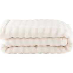Leen Bakker Plaid Brylin - off-white - 130x170 cm