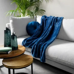 Plaids-Sierkussen.nl Plaid Harvey - Insignia Blue - 150x200 cm
