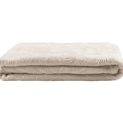 Leen Bakker Plaid Jerdy - beige - 130x170 cm