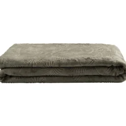 Leen Bakker Plaid Jerdy - groen - 130x170 cm