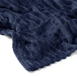 Plaids-Sierkussen.nl Plaid Marthy - Insignia Blue - 140x180 cm