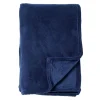Sierkussen.nl Plaid Owen - Insignia Blue - 130x160 cm