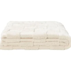 Leen Bakker Plaid Sjors - off-white - 130x170 cm