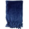 Sierkussen.nl Plaid Ziggy - Insignia Blue - 140x180 cm