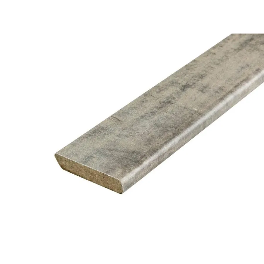 Plinten-Leen Bakker Plakplint Barnwood - bruin - 240x2,2x0,5 cm