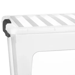 PlasticForte Multi Storage Opslagbox - transparant - 36L