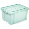 Opbergboxen-PlasticForte Multi Storage Opslagbox - mintgroen - 16L