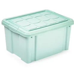 Opbergboxen-PlasticForte Multi Storage Opslagbox - mintgroen - 16L