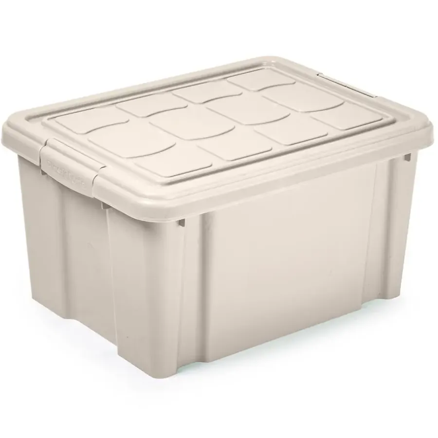 PlasticForte Multi Storage Opslagbox - beige - 16L