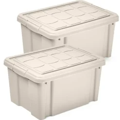 PlasticForte Multi Storage Opslagbox - beige - 16L