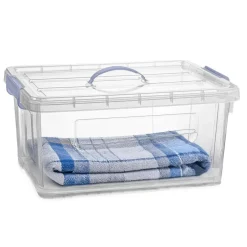 PlasticForte Opslagbox AZUL - transparant - 34 liter
