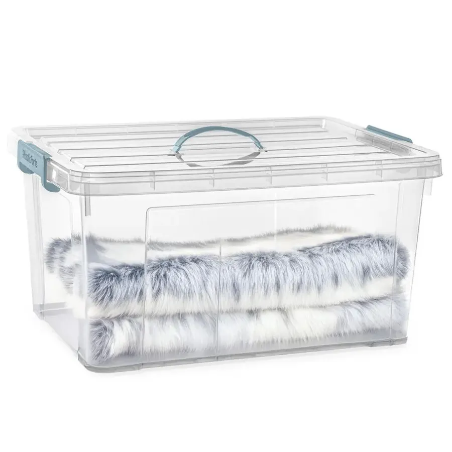 PlasticForte Opslagbox AZUL - transparant - 54 liter