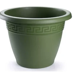 Bloempotten-PlasticForte Plantenpot - donkergroen - 50x40 cm - kunststof