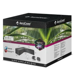 Aerocover Platinum loungesethoes 270x270 cm - L-vorm trapeze