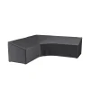 Tuinmeubelbeschermers-Aerocover Platinum loungesethoes 255x255x90x65 cm - L-vorm trapeze