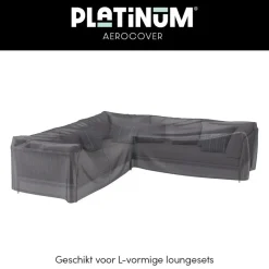 Aerocover Platinum loungesethoes L-vorm 255x255 cm