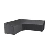Tuinmeubelbeschermers-Aerocover Platinum loungesethoes 300x300x90x65 cm - L-vorm trapeze