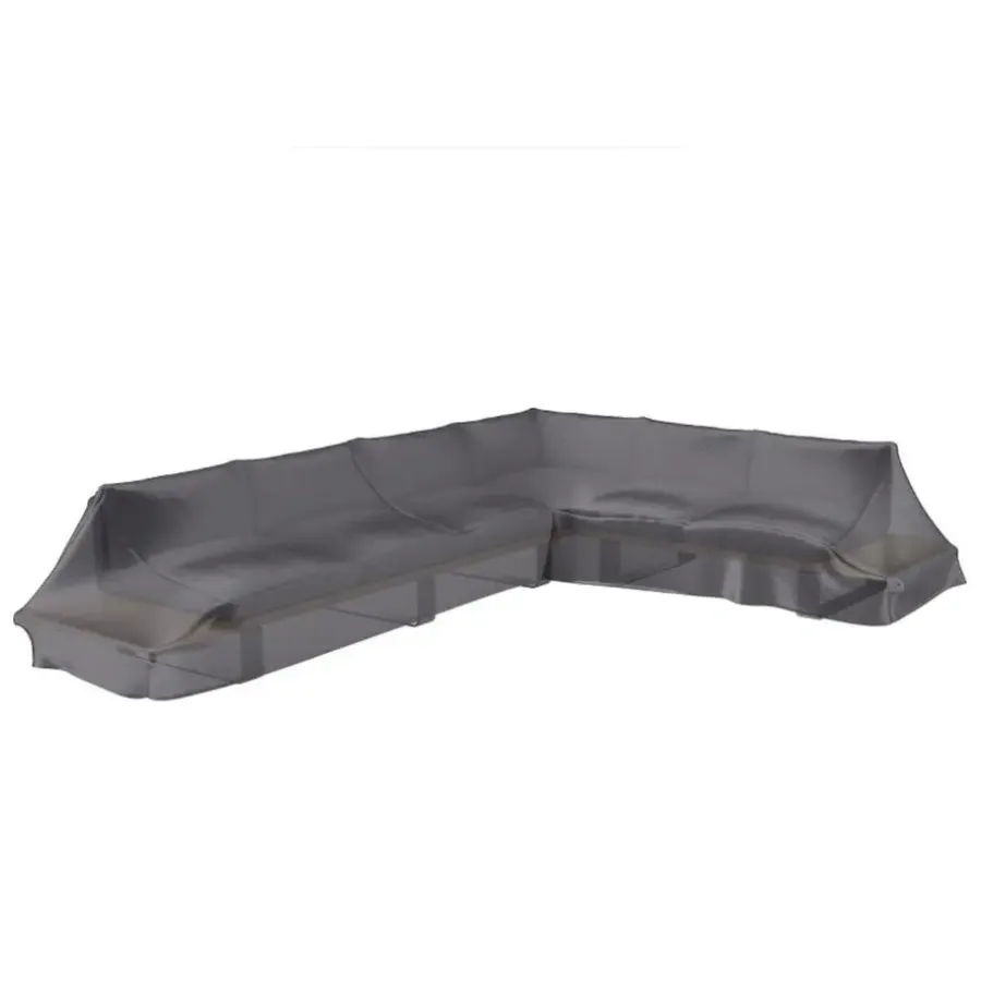 Tuinmeubelbeschermers-Aerocover Platinum platform loungesethoes 350x275 cm - Rechts