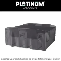 Aerocover Platinum tuinsethoes - 180x190x85 cm