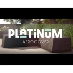 Tuinmeubelbeschermers-Aerocover Platinum tuinsethoes - 200x150x85 cm