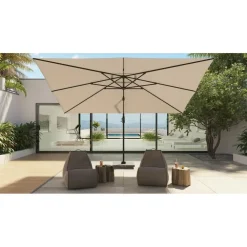 Platinum Challenger Premium T1 4x3 m - Faded Black met Marbella voet en hoes