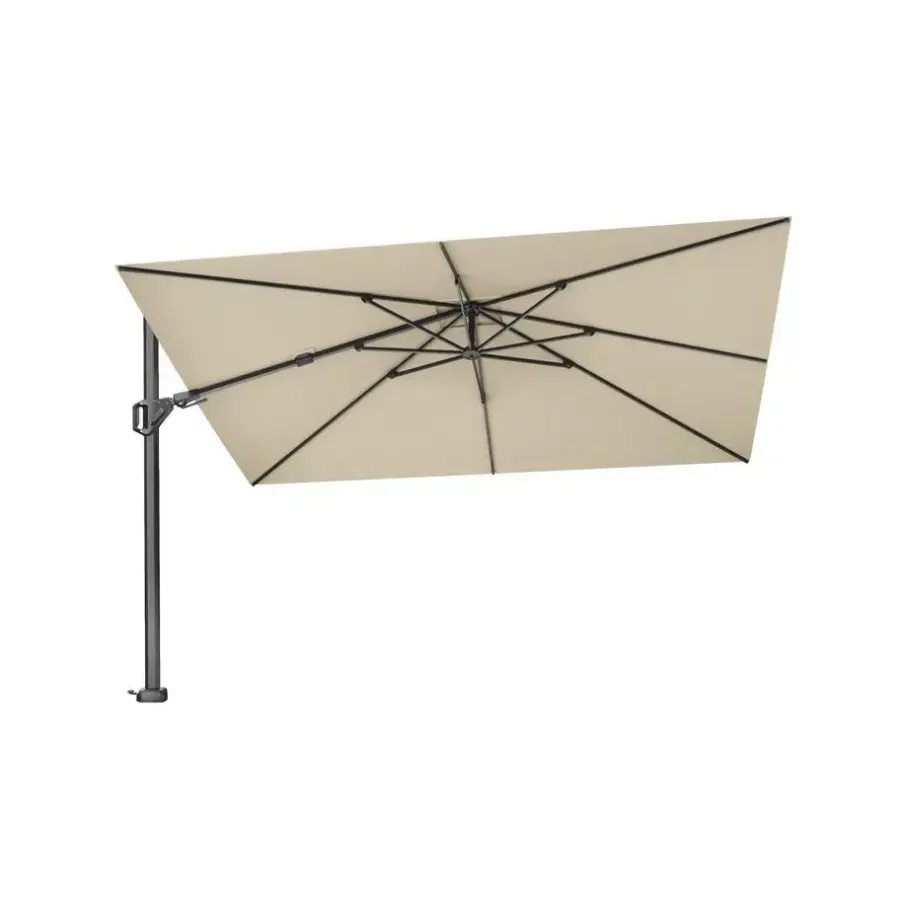 Platinum Challenger T2 zweefparasol premium - 3,5x2,6 m. - Champagne