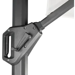 Platinum Challenger zweefparasol T1 Premium 4x3 m. - Faded Black
