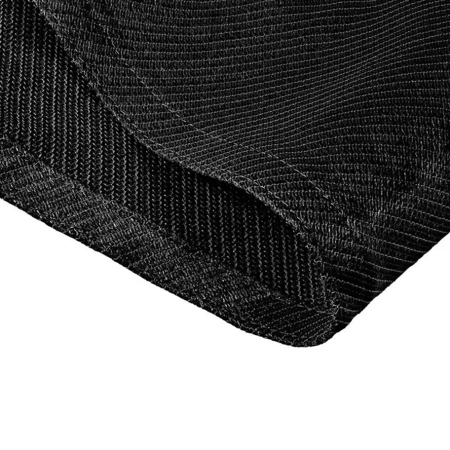 Platinum Coolfit schaduwdoek rechthoek 5.0x3.0 m - zwart