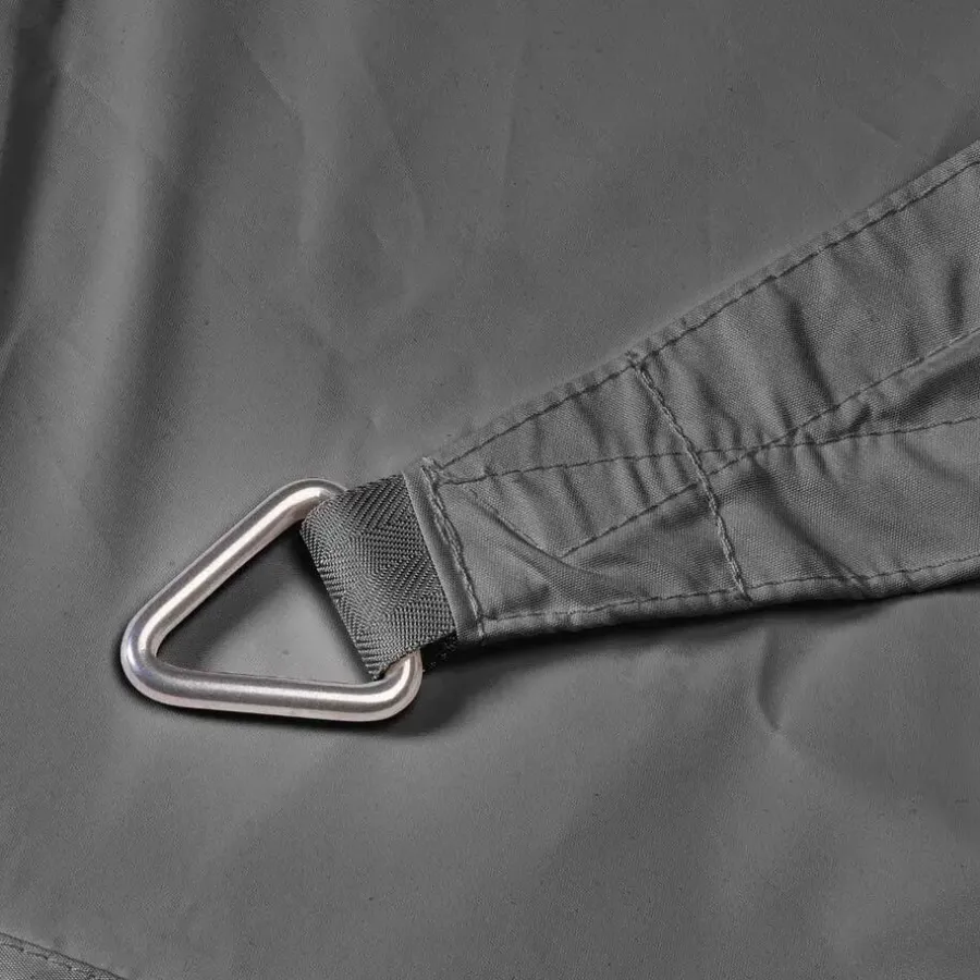 Platinum Dreamsail waterproof schaduwdoek vierkant 4x4 m - Grijs