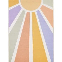 Muratap Play Sunshine Speeltapijt - 120x170 cm - Multi Creme - Vloerkleed Kinderkamer