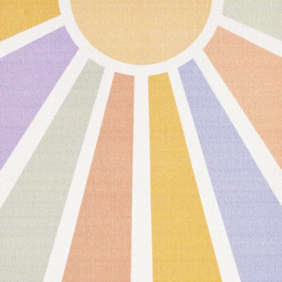 Muratap Play Sunshine Speeltapijt - 120x170 cm - Multi Creme - Vloerkleed Kinderkamer