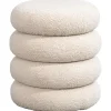 Poefen-Leen Bakker Poef Daroca - beige - 50xØ45 cm