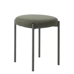 Krukjes-Giga Living Poef Groen Stof - 43,5x44x48cm - Pelican