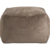 Poefen-Leen Bakker Poef Hein - taupe - 30x40x40 cm
