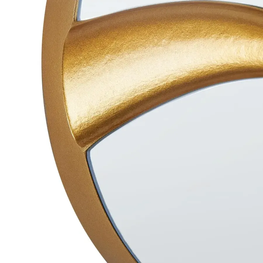 Beliani POIVRES - Wandspiegel - Goud - 60 x 90 cm - Glas
