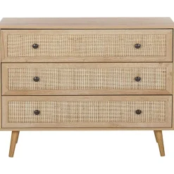Beliani PONCA - Commode - Lichte houtkleur - Vezelplaat