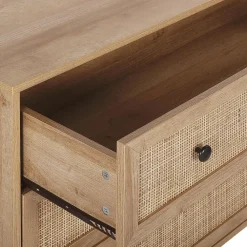 Beliani PONCA - Commode - Lichte houtkleur - Vezelplaat