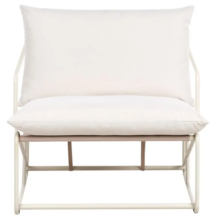 Loungesets-Leen Bakker PONTE - Loungeset 3-zits - Taupe - Staal