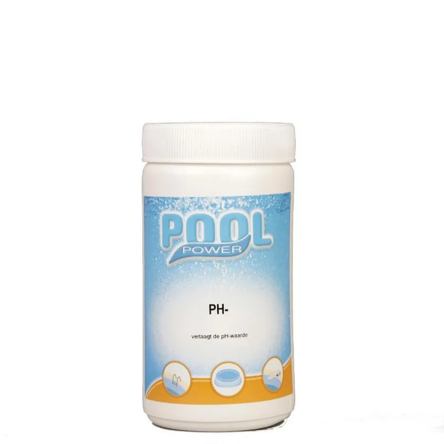 Zwembaden En Accessoires-Pool Power pH-min - 1,5 kg - Zwembad onderhoud - PH verlager