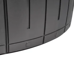 Kussenboxen-Leen Bakker PRINOS - Kussenbox - Grijs - ⌀ 56 cm - Synthetisch materiaal