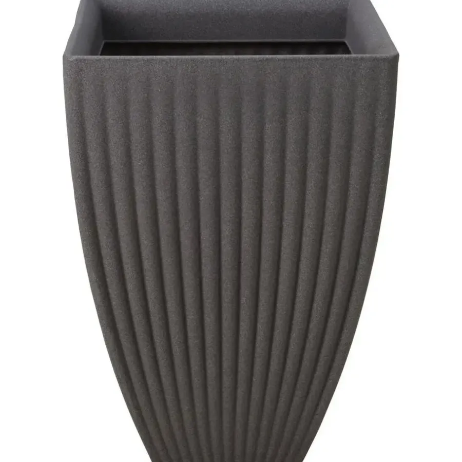 Pro Garden Bloempot Lotus 40x40x60cm Grijs